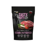 BF-25 TASTY DOG MINI ADULT alutasakos kutyaeledel 90% BORJÚ 150g (10db/krt)