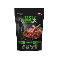 BF-27 TASTY DOG ADULT alutasakos kutyaeledel 90% BÁRÁNY 500g (10db/krt)