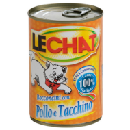 Lechat Premium konzerv macskaeledel Adult csirke-pulyka 400gr 