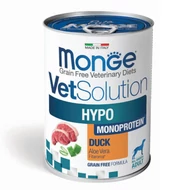 Monge Dog VetSolution HYPO Monoprotein konzerv kutyaeledel Kacsa 400g