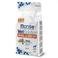 Monge Dog VetSolution Renal & Oxalate - Vesebetegség, veseelégtelenség 2kg, 12kg