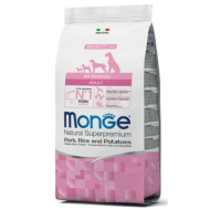 Monge Dog MONOPROTEIN Speciality line All Breeds Adult sertés-rizs 2,5kg, 15kg