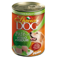 Special Dog Prémium konzerv kutyaeledel Paté Adult borjú-zöldség 400g