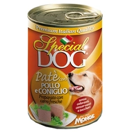 Special Dog Prémium konzerv kutyaeledel Paté Adult csirke-nyúl 400g