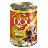Special Dog Prémium konzerv kutyaeledel Paté Puppy csirke-rizs 400g