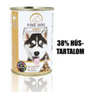 RD308 FINE DOG Kutyakonzerv-PUPPY 38%-os hústartalommal 415g (12db/krt)