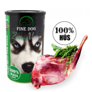 RD344 FINE DOG Kutyakonzerv-VAD 100%-os hústartalommal 1200g