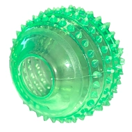 484,49 Kutyajáték-Jutalomfalatot adagoló gumi labda zöld 5cm