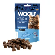 RD5105 Macska jutalomfalat - Woolf Wildcat Snacks - olajos hal 50g