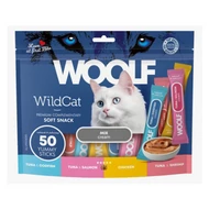 RD5218 Macska jutalomfalat - Woolf Wildcat Krémsnack - MIX 50x14g RD5218 Macska jutalomfalat - Woolf Wildcat Krémsnack - MIX 50x14g