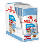 ROYAL CANIN -SHN WET MEDIUM PUPPY -ALUTASAKOS (10*140g)