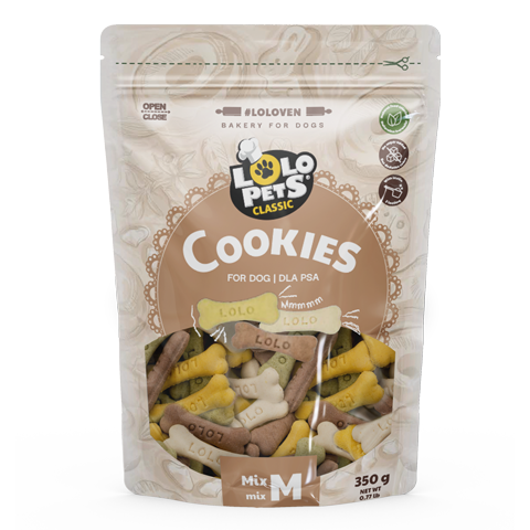 LO80801 Kutya jutalomfalat-Kutyakeksz csont alakú 350g