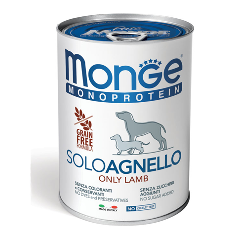 Monge Monoprotein Paté 100% bárány konzerv 400g