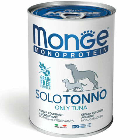 Monge Monoprotein Paté 100% tonhal konzerv 400g