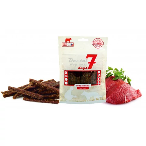 RD-D7050 Kutya jutalomfalat - Dental Dog Care 7days puha marhahús csíkok 80g