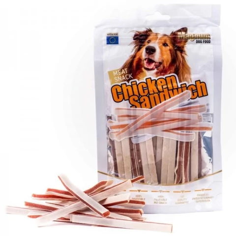 RD16567 Kutya és macska jutalomfalat-Magnum csirke-hal szendvics 80g 