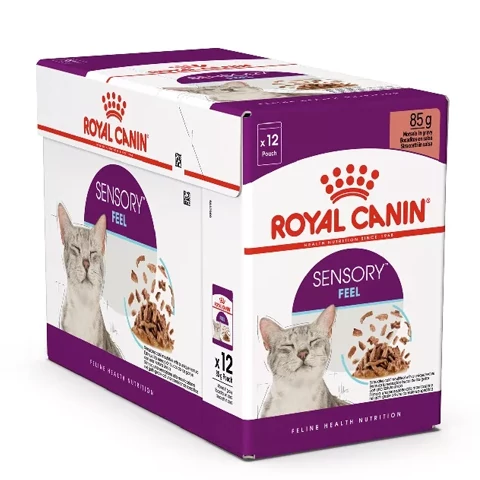 ROYAL CANIN -SENSORY FEEL JELLY -ALUTASAKOS (12*85g)